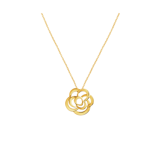 シャネル フィル ドゥ カムリア ネックレス