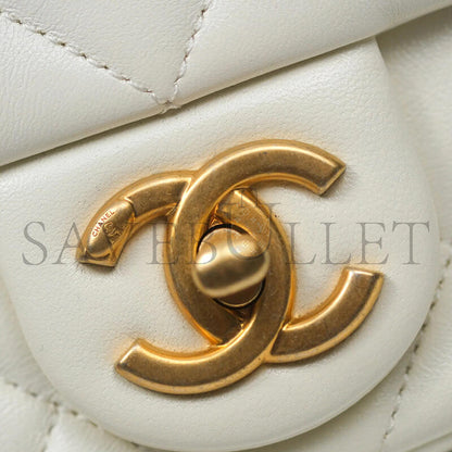 シャネル マスター ダブルパール アジャスタブルチェーン フラップバッグ AS4861 (20.5×13×6.5cm)