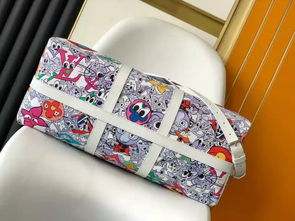 キーポル バンドリエールバッグ 50 モノグラム コミック キャンバス – LW365