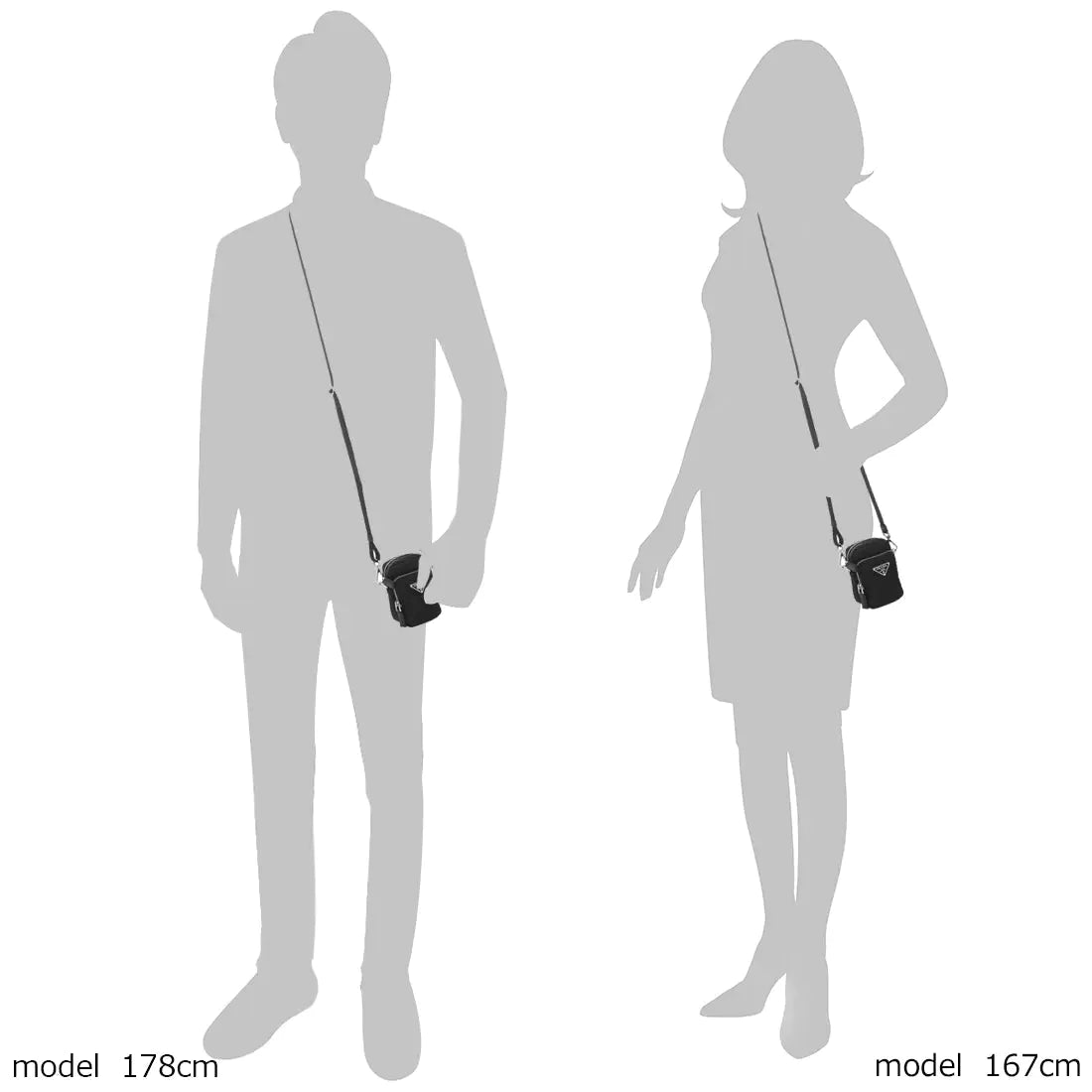 【即発】PRADA ユニセックスショルダーバッグ