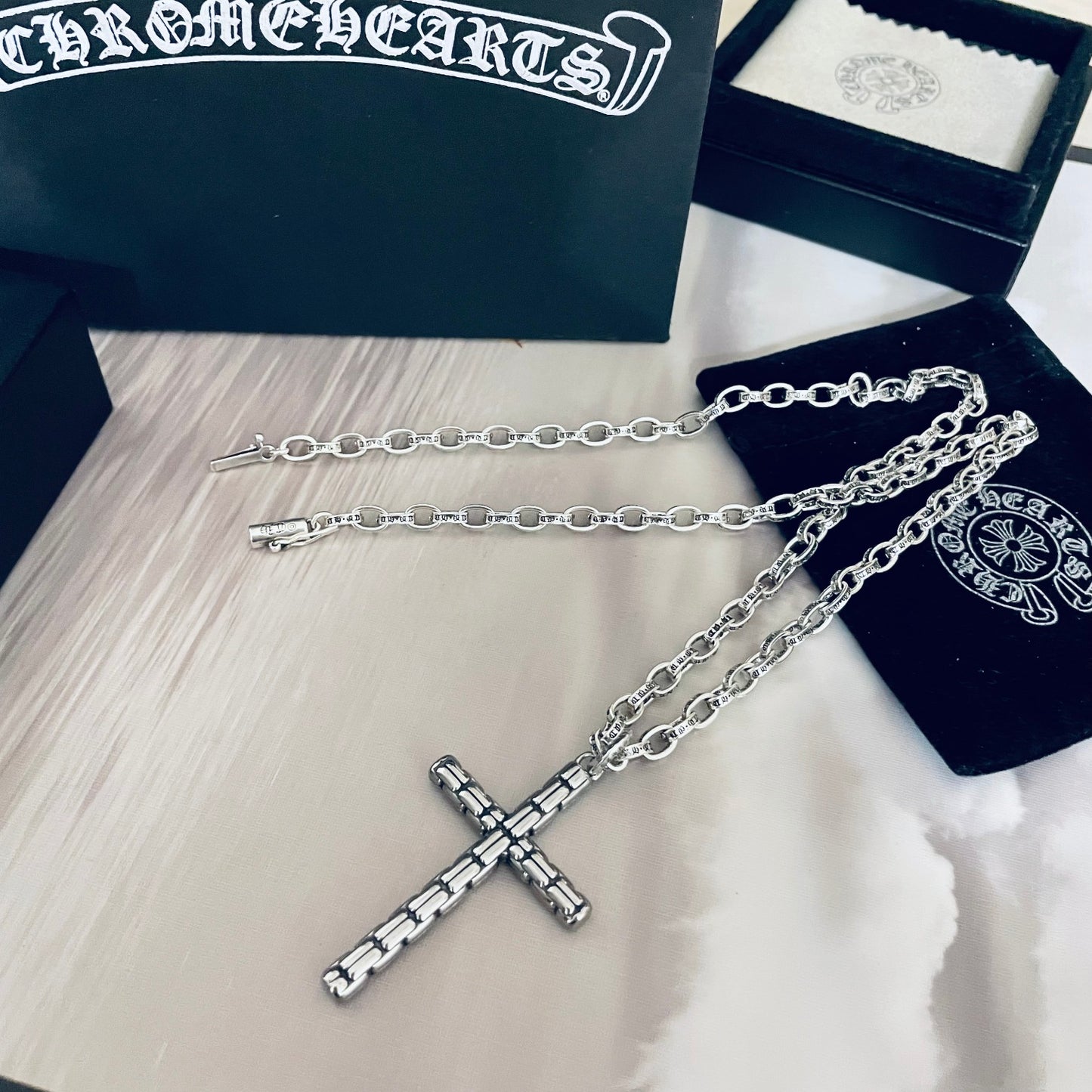 【CHROME HEARTS】ネックレス、新しいネックレス万能シンプルファッションオーナメント