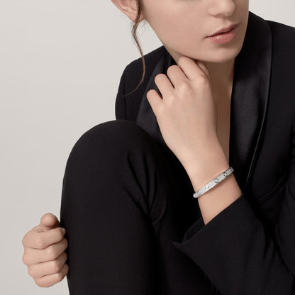 ラブブレスレット、ダイヤモンドパヴェ