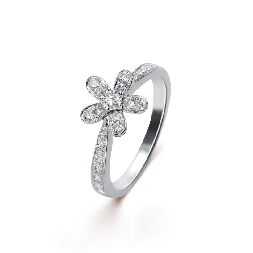 ヴァン クリーフ＆アーペルのソクラテ リング（シングルフラワー）の新着商品