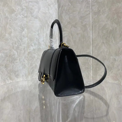 BALENCIAGA ブラック アワーグラス ハンドバッグ