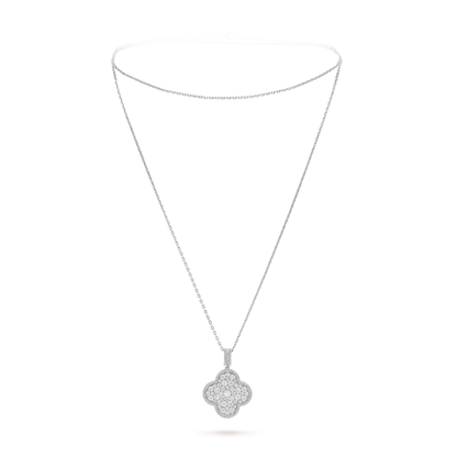 ヴァン クリーフ マジック アルハンブラ ロングネックレス シングルペンダント