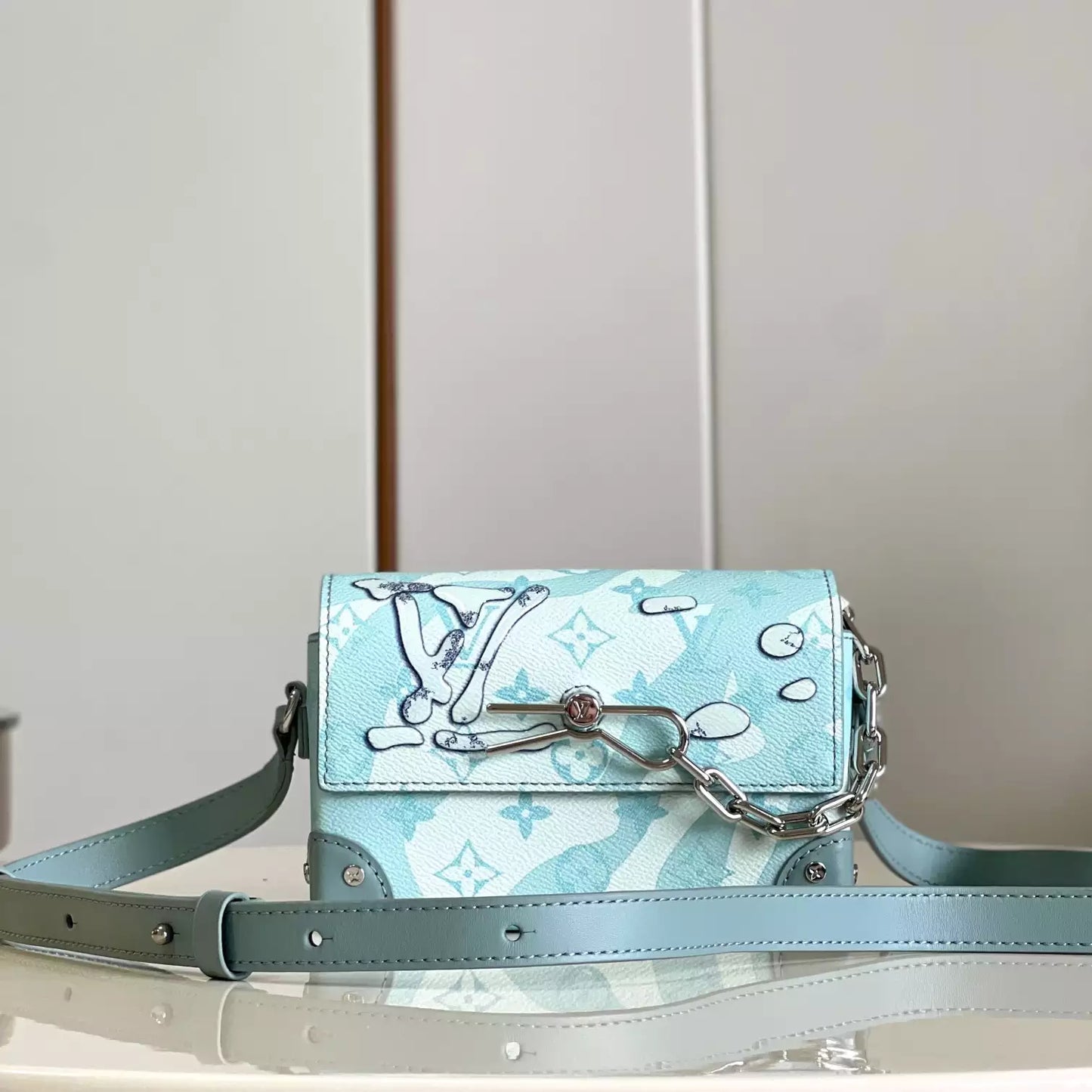 スチーマー ウェアラブルウォレット モノグラム アクアガーデン M22637 – LW242