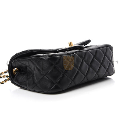 シャネル マスターミニ レクタンギュラー パール クラッシュ フラップ AS1787 (19*13*7cm)