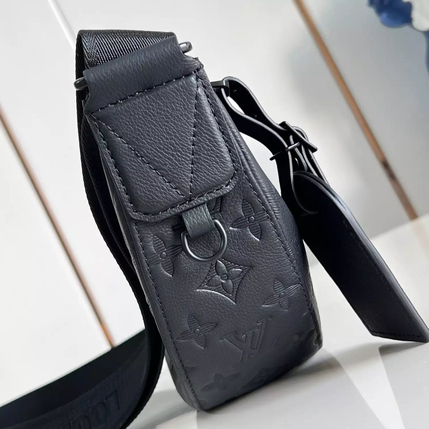 ハマック バッグ PM ブラック モノグラム シャドウ M12510 – LW419