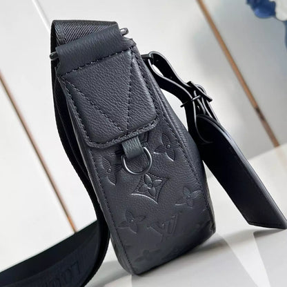 ハマック バッグ PM ブラック モノグラム シャドウ M12510 – LW419