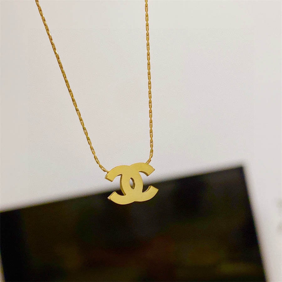 シャネル ダブルC ファインネックレス