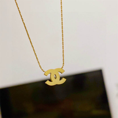 シャネル ダブルC ファインネックレス