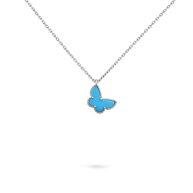 ヴァン クリーフ＆アーペルのスウィート アルハンブラ バタフライ ペンダントの新着