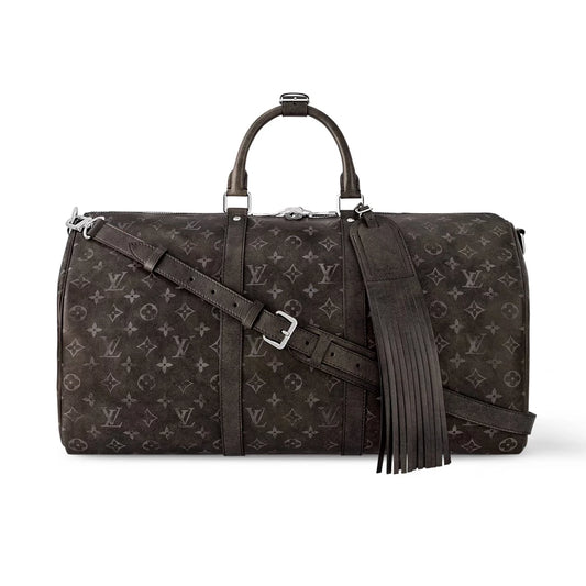 ルイ・ヴィトン キーポル 50cm レザーバッグ（ブラック） – LW189