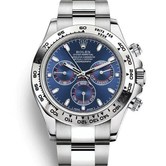 コスモグラフ デイトナ ウォッチ : 18 CT ホワイトゴールド - M116509-0071