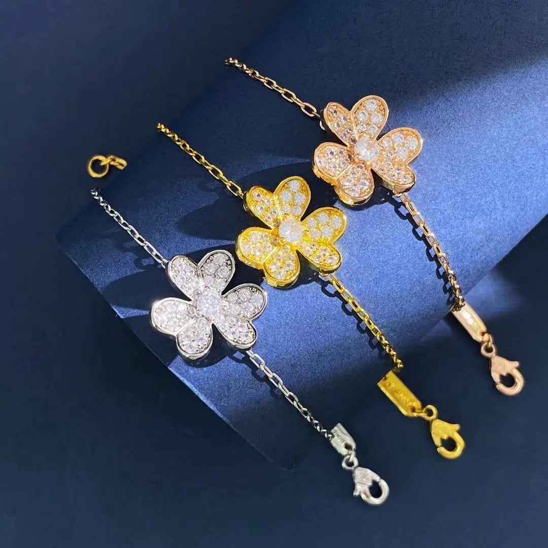 ヴァン クリーフ＆アーペル クローバー ダイヤモンド ブレスレット