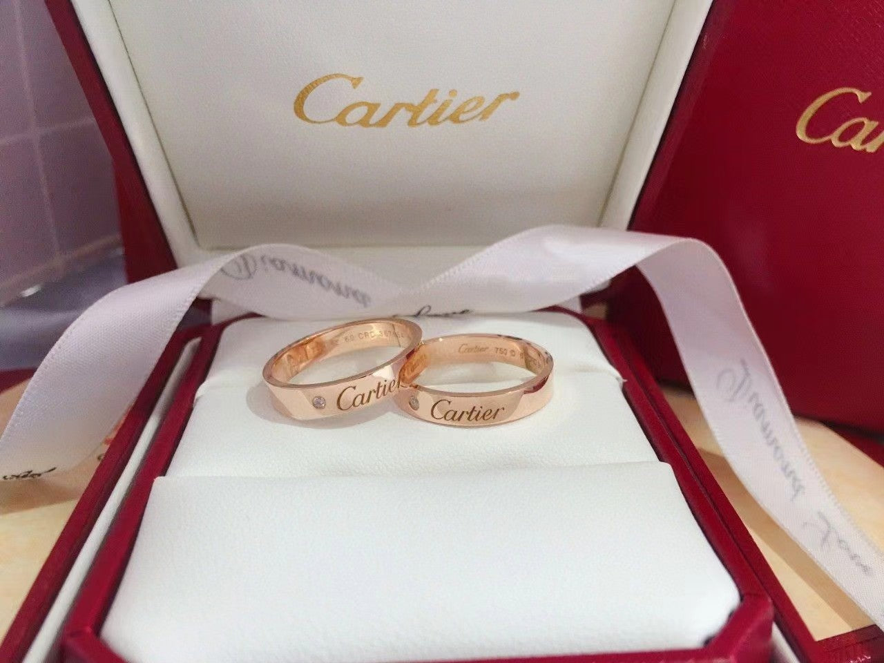 カルティエ ラブ リング、ダイヤモンド1個