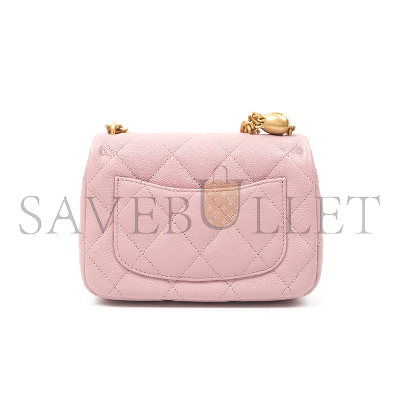 シャネル マスター キャビア キルティング ミニ スイートハート フラップ AS4040 (19*13*5cm)