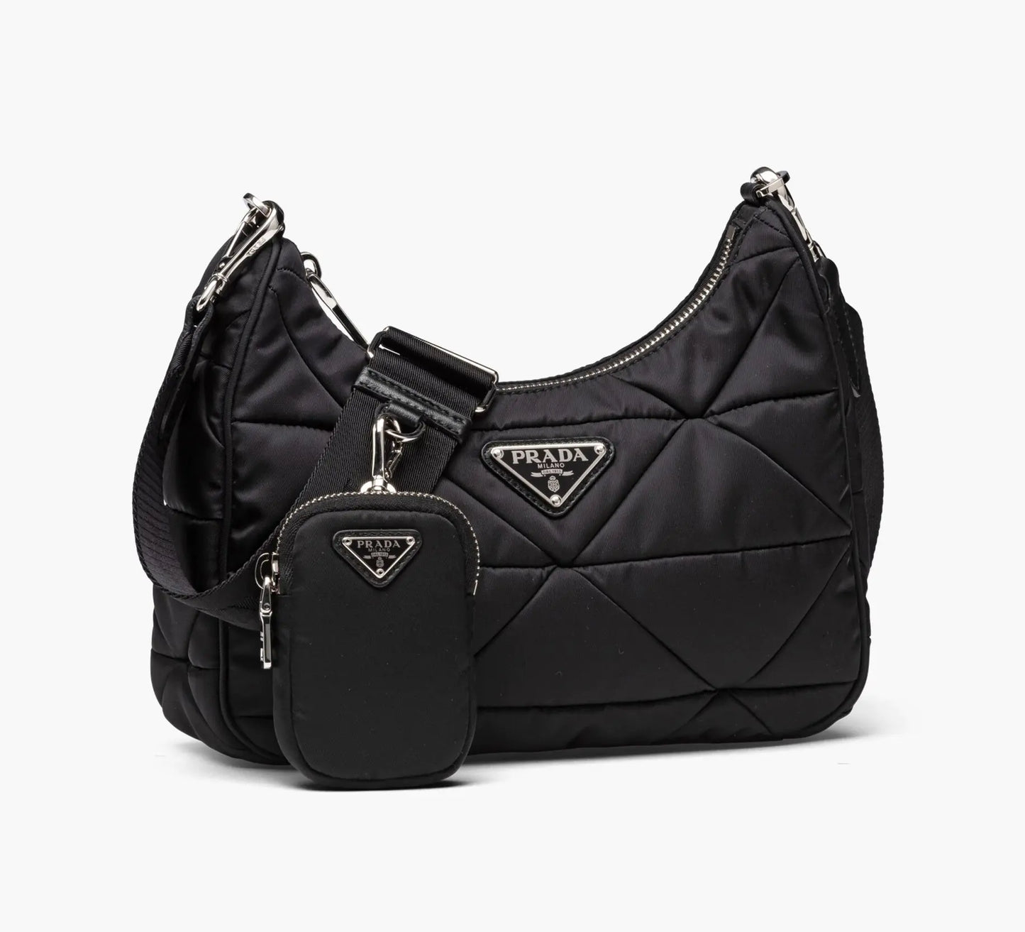 ☆PRADA プラダ パデッドナイロン ショルダーバッグ