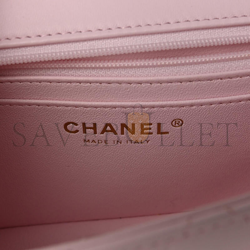 シャネル マスターミニ トップハンドル フラップ 1287232 (20*12*6cm)