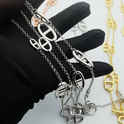 偽エルメスロゴネックレス