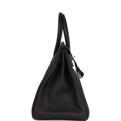 エルメス バーキン 35 ブラック トゴ パラジウム金具