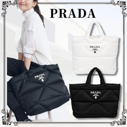 PRADA Re-Nylon ミディアム パデッドトートバッグ