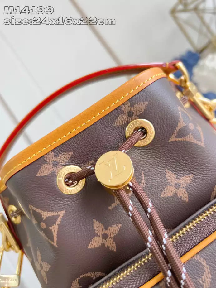 カーゴバッグ ブラウン モノグラム キャンバス M14017 – LW422