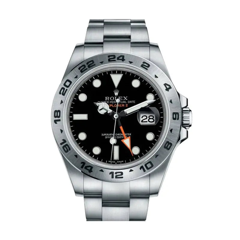 ロレックス エクスプローラーII ブラックROLEX EXPLORER II 216570