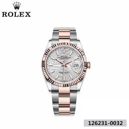 デイトジャスト 36 オイスター 36 mm オイスタースチール＆エバーローズゴールド