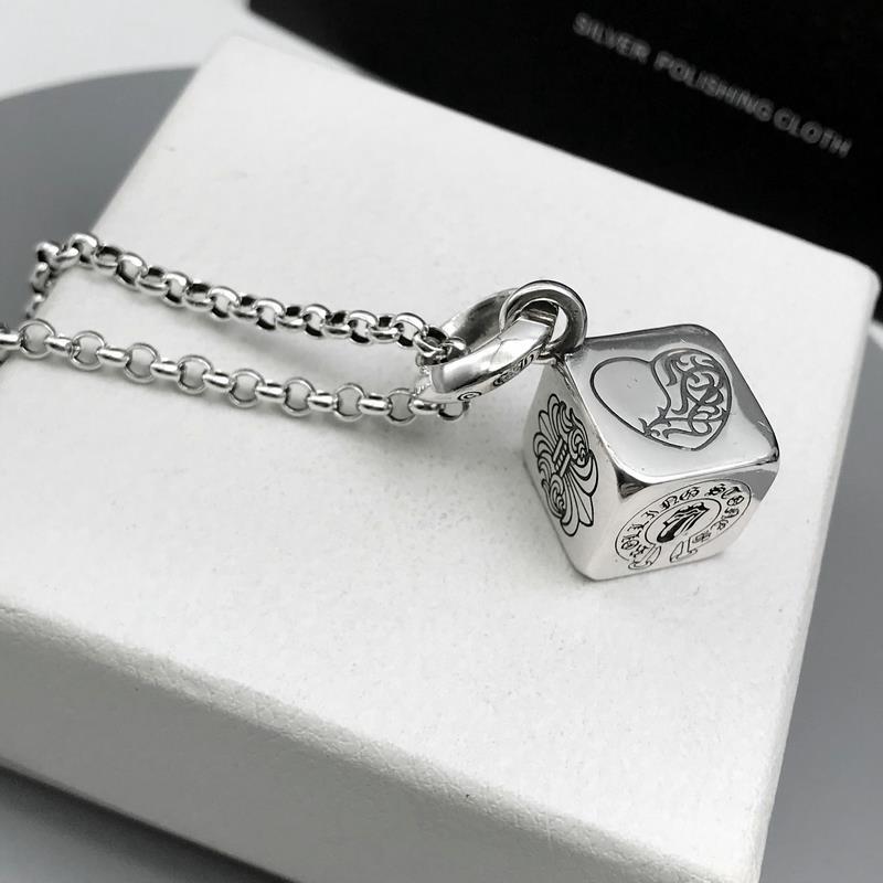 【Chrome Hearts 】クロムハーツ ダイスペンダント ネックレス