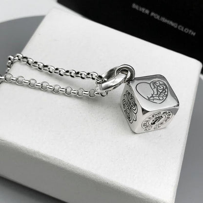 【Chrome Hearts 】クロムハーツ ダイスペンダント ネックレス