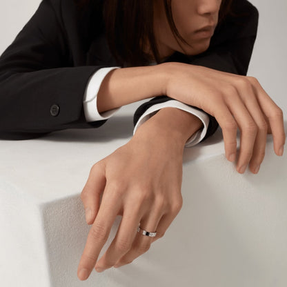 ラブウェディングバンド、ダイヤモンド1個