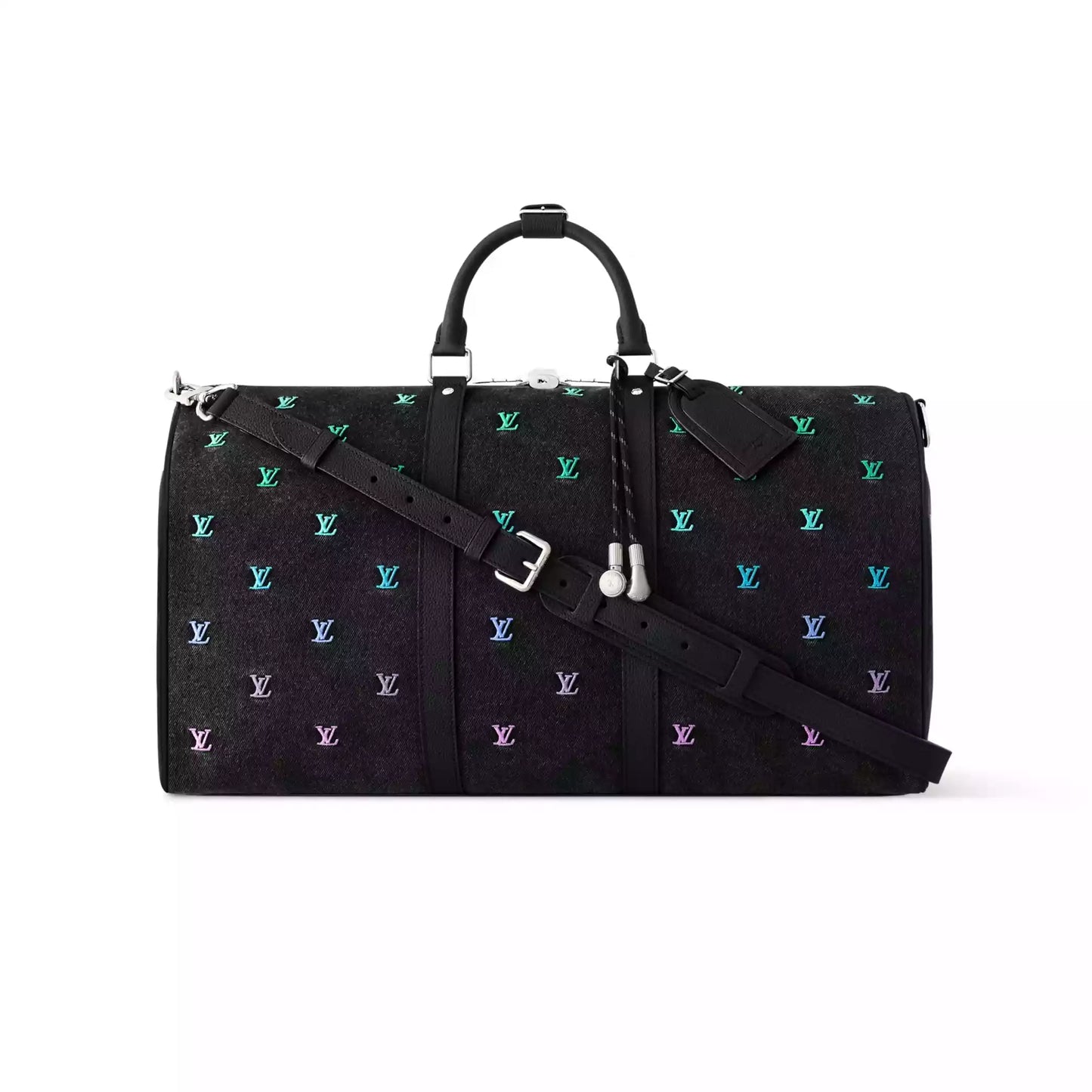 キーポル バンドリエール 50 バッグ ブラック ブラゾン デニム M13966 – LW352