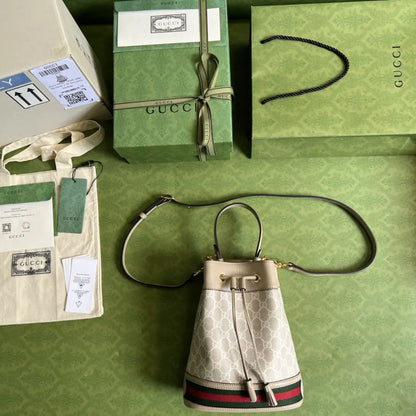 オフィディア スモール GG バケットバッグ