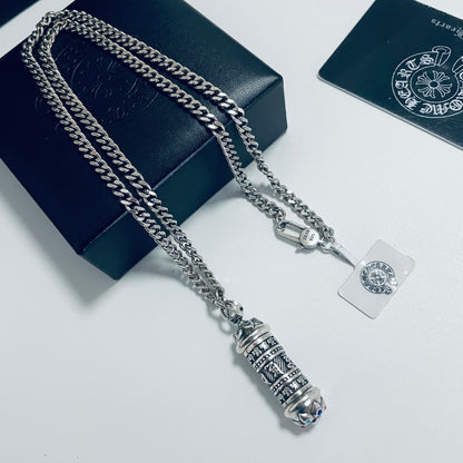【CHROME HEARTS】クロムハーツ、新しいネックレス万能シンプルファッションオーナメント