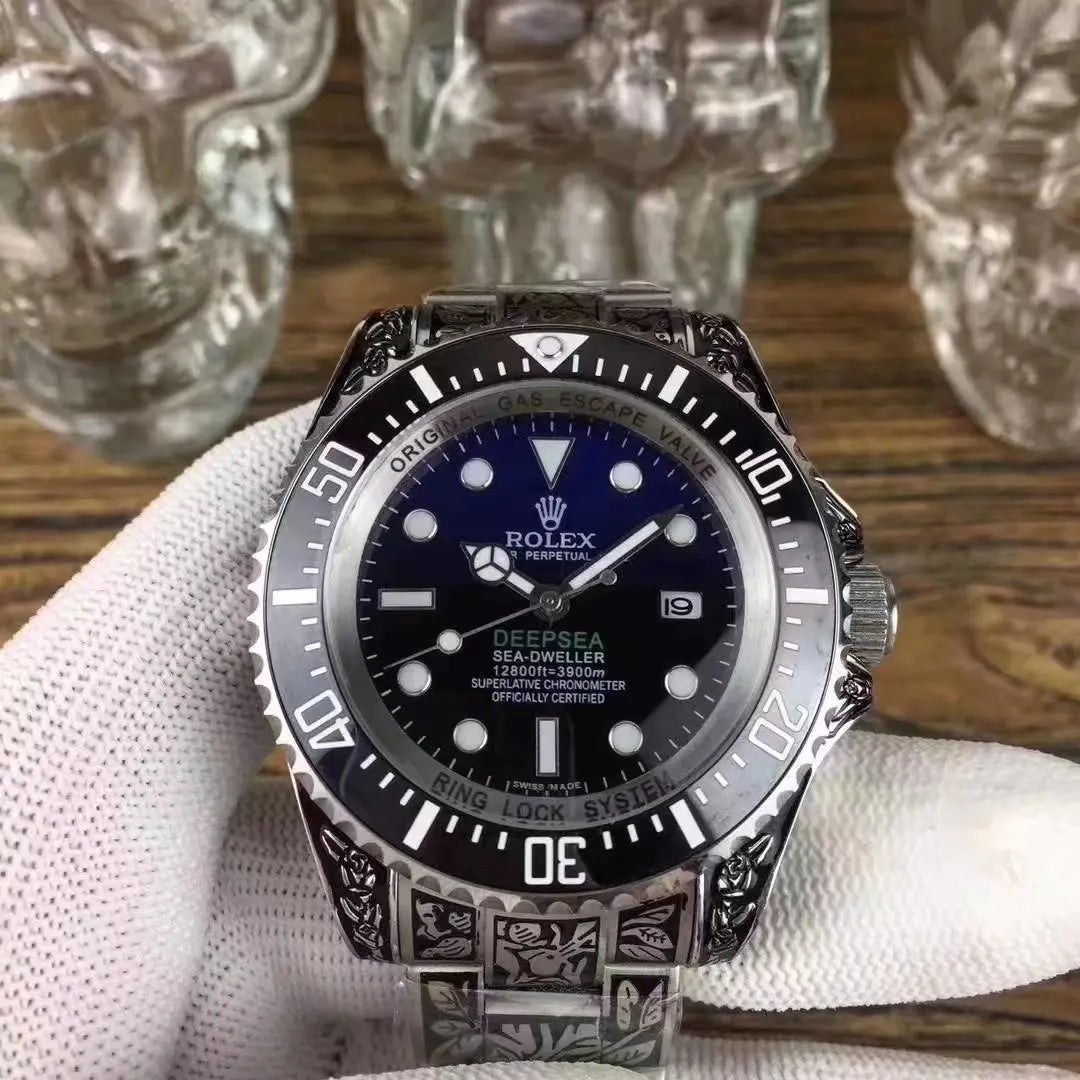 ロレックス ROLEX DEEPSEAディープシー126660 彫金 極めてまれな