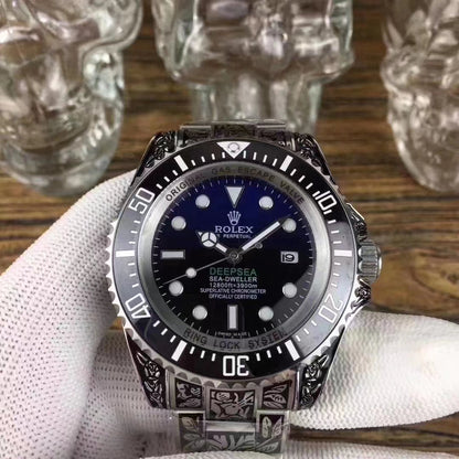 ロレックス ROLEX DEEPSEAディープシー126660 彫金 極めてまれな
