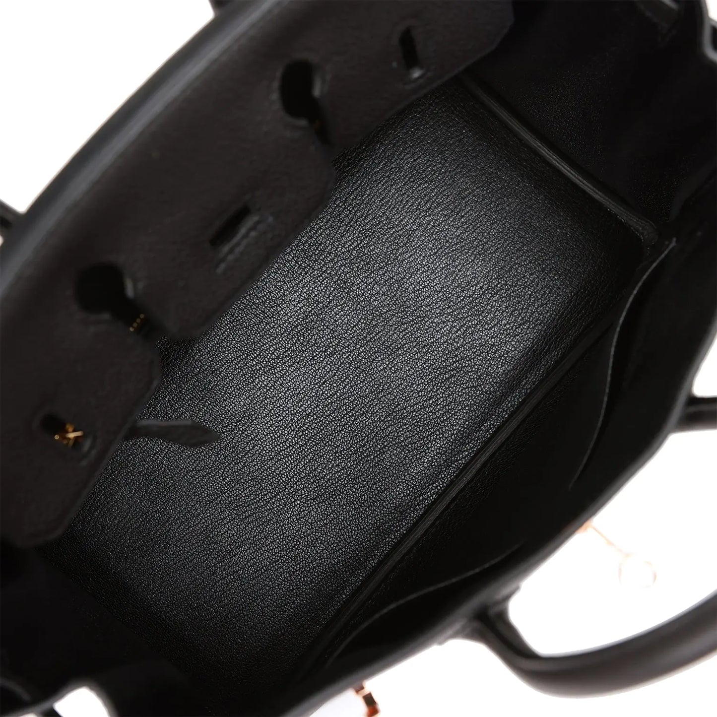 エルメス バーキン 25 ブラック トゴ ローズゴールド金具