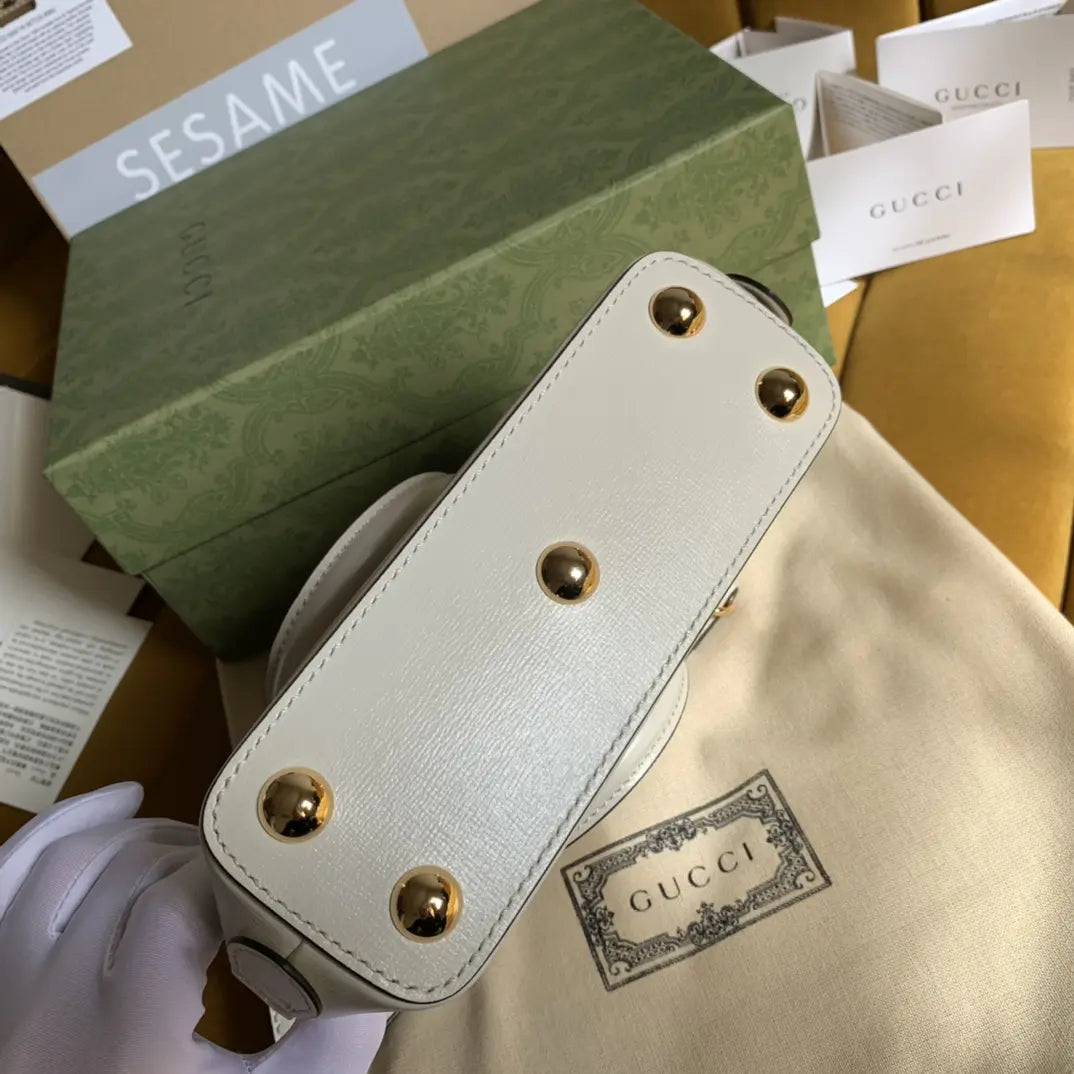 グッチ ホースビット 1955 ミニトップハンドルバッグ