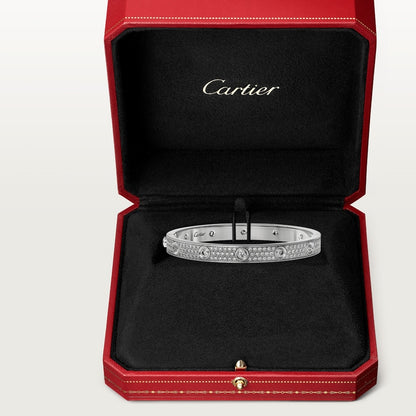 ラブブレスレット、ダイヤモンドパヴェ