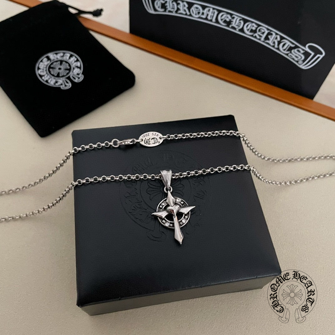 【CHROME HEARTS】ネックレス、新しいネックレス万能シンプルファッションオーナメント