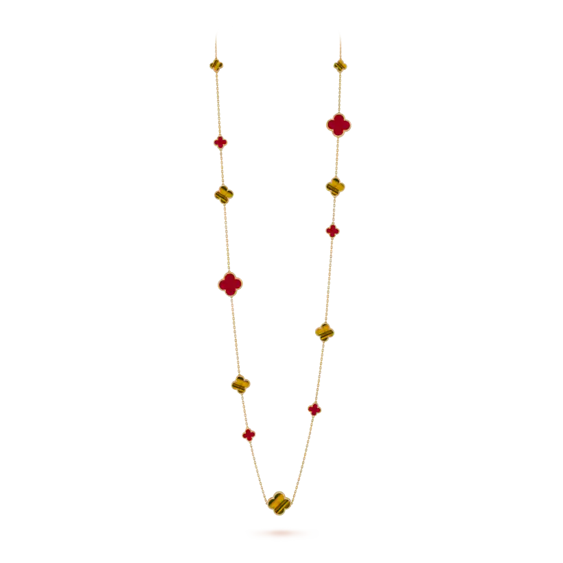 ヴァン クリーフ＆アーペルの16パターンのマジック アルハンブラ ロングネックレスが新登場