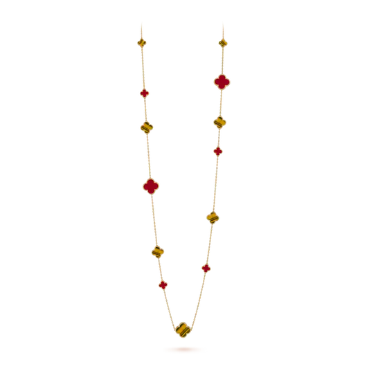 ヴァン クリーフ＆アーペルの16パターンのマジック アルハンブラ ロングネックレスが新登場