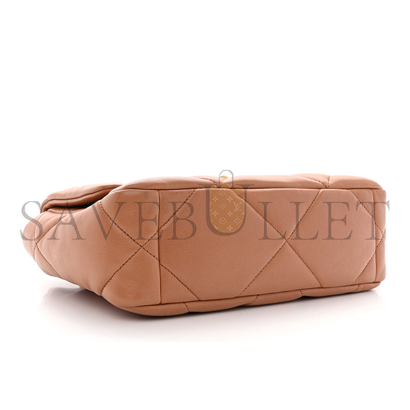 シャネル マスターラムスキン キルティング ミディアム 19 フラップ AS1160 (25*17*8cm)