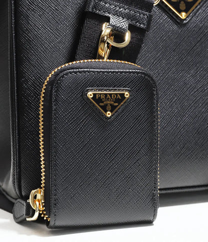 ☆PRADA ガレリア サフィアーノレザー ミニバッグ
