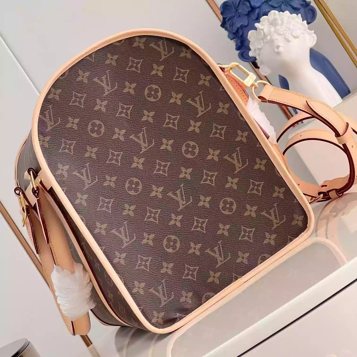 ドッグキャリア 40 モノグラム コーティングキャンバス M45662 – LW375