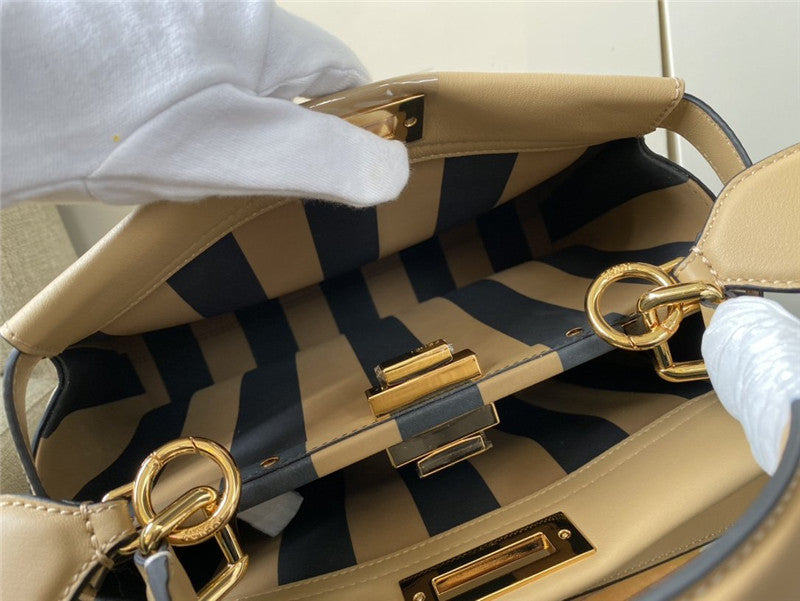 フェンディ ピーカブーバッグ ミディアムブラウン