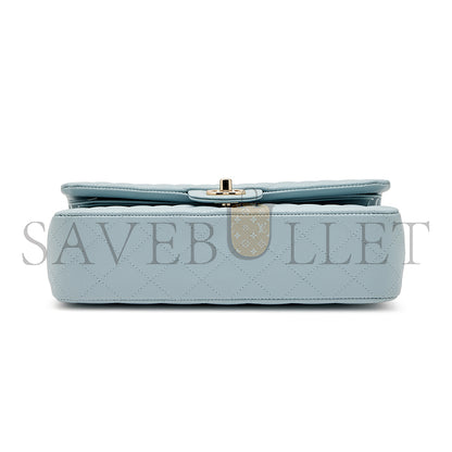 シャネル キャビア キルティング ミディアム ダブルフラップ 1301452 (25*15*7cm)