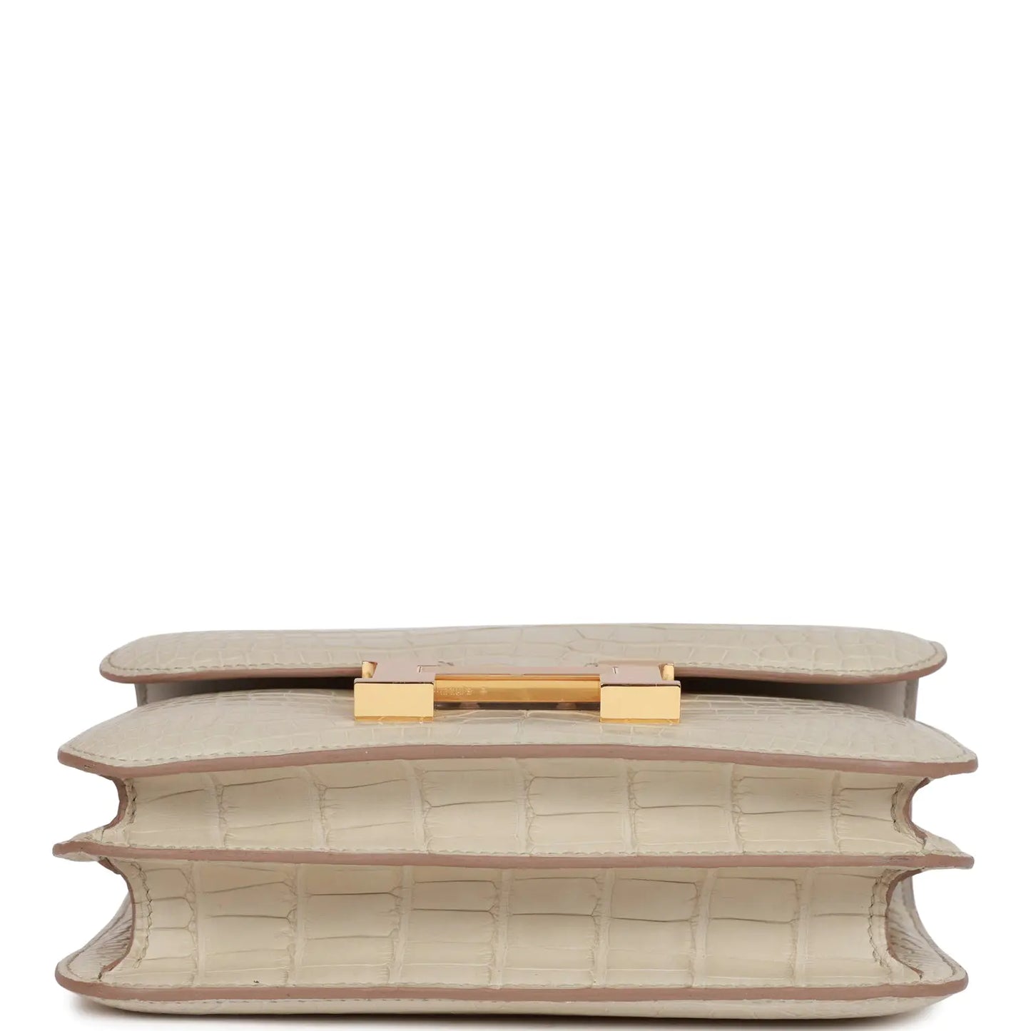 エルメス コンスタンス 18 ベトン マットアリゲーター ゴールド金具