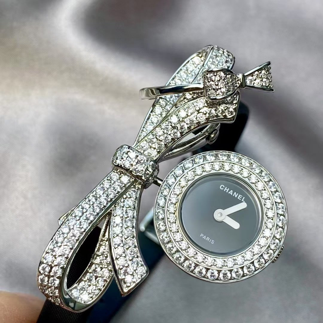 シャネル ボウ ダイヤモンド レディース ウォッチ